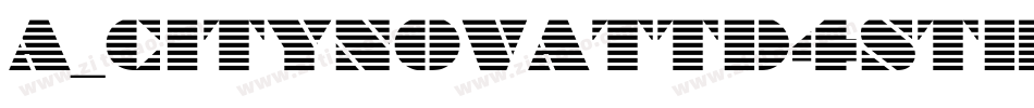 a_CityNovaTtD4StrCmb (COPY 1)字体转换